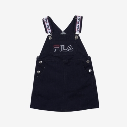 Fila Carina Denim - Tytön Mekot - Laivastonsininen | FI-77589